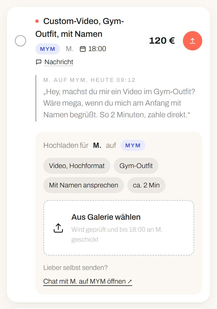 Originalnachricht dabei: Creoday
