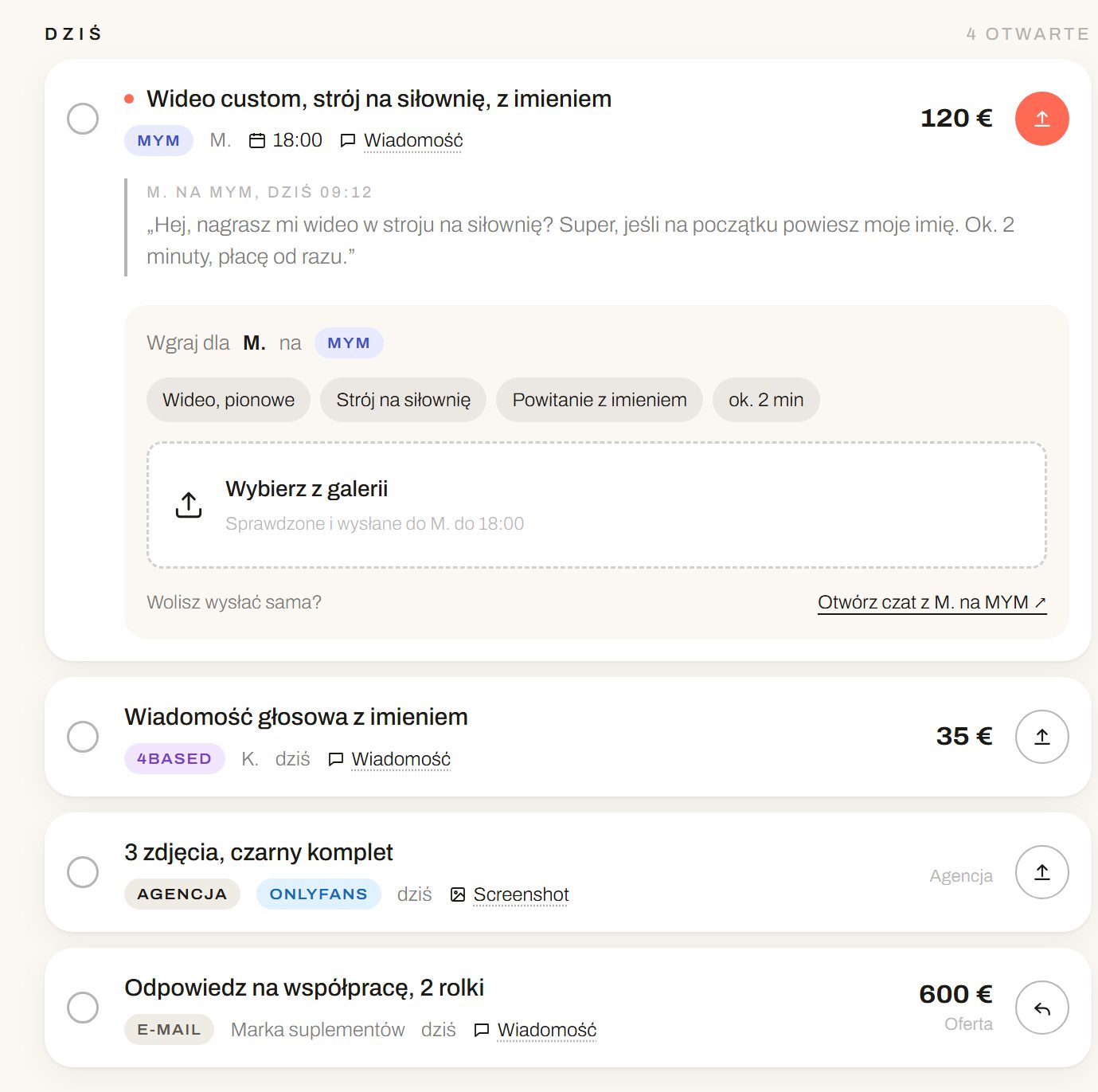 Jedna lista na wszystko: Creoday